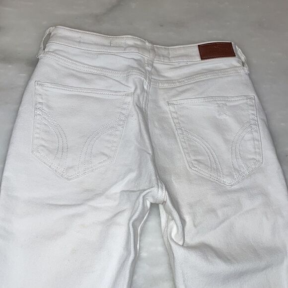 Hollister High Rise Super Skinny Crop Vintage Stretch Jeans - Picture 5 of 14